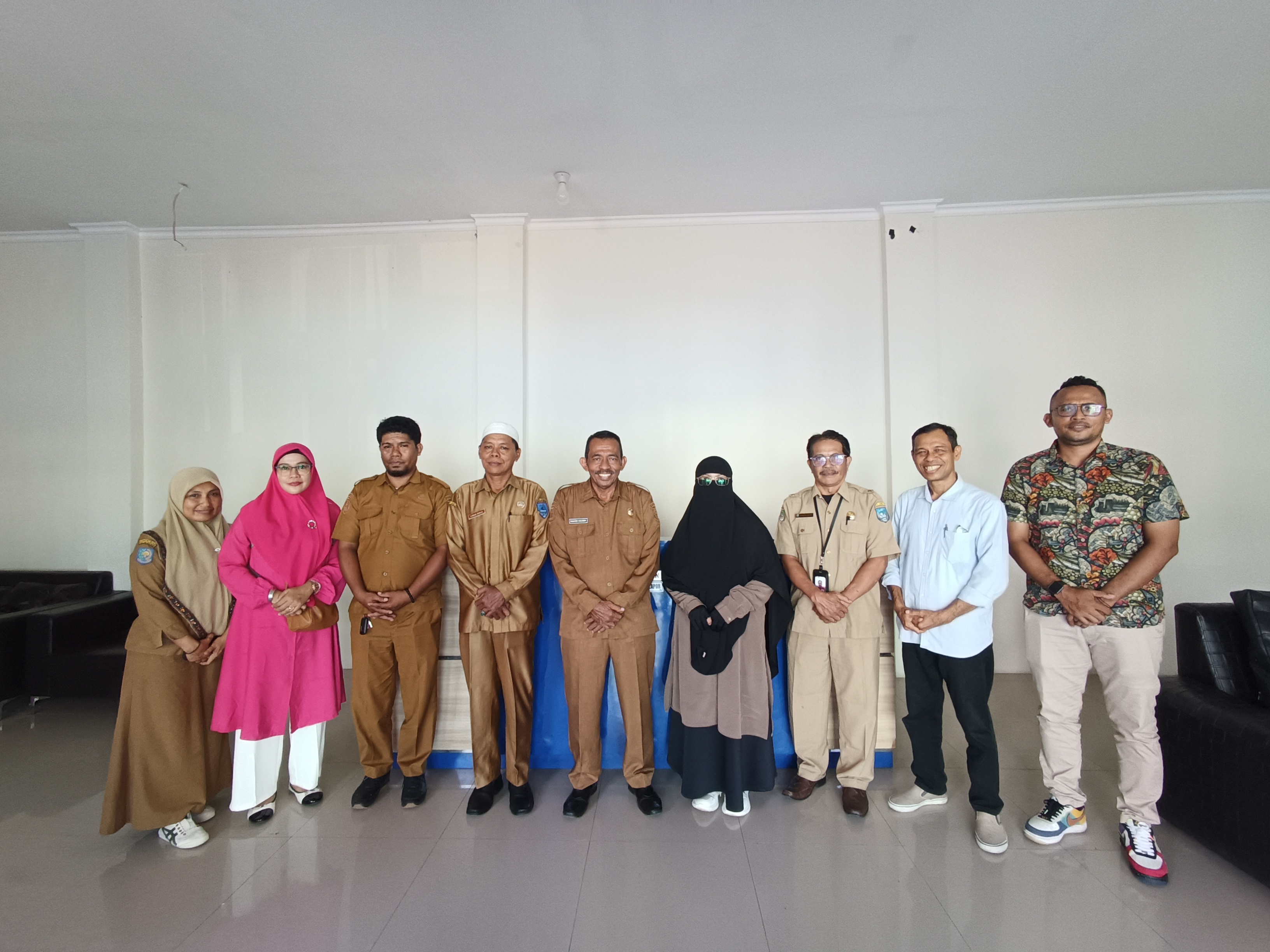 Perkuat Sinergi Kelautan, Dinas Kelautan dan Perikanan Kota Ternate Terima Kunjungan Kerja Dinas Perikanan Kabupaten Buru